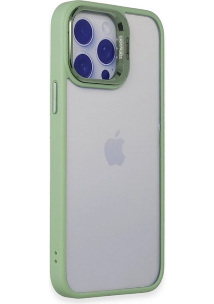 Joko iPhone 15 Pro Kılıf Roblox Lens Standlı Kapak - Yeşil