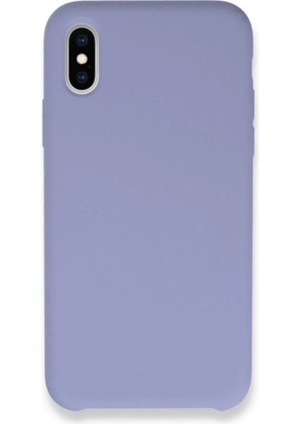 Newface iPhone Xs Max Kılıf Lansman Legant Silikon - Lila