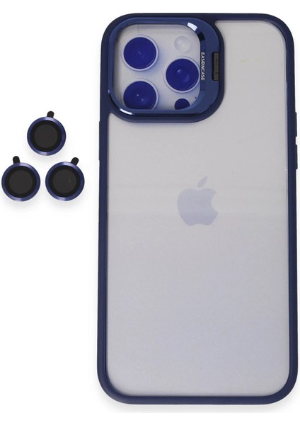 Joko iPhone 14 Pro Kılıf Roblox Lens Standlı Kapak - Lacivert