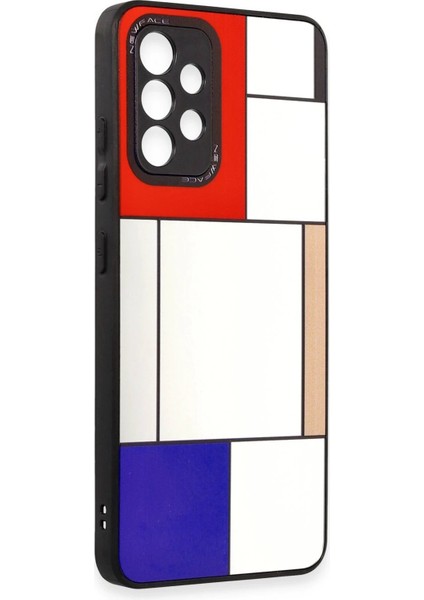 Newface Samsung Galaxy A52 Kılıf Mirror Desenli Kapak - Mirror - 9