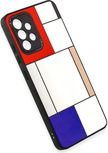 Newface Samsung Galaxy A52 Kılıf Mirror Desenli Kapak - Mirror - 9