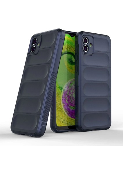 Newface Samsung Galaxy A04E Kılıf Optimum Silikon - Lacivert fiyatları