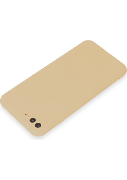 Newface iPhone 7 Plus Kılıf First Silikon - Gold
