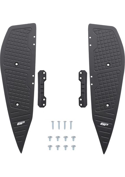 Yamaha Xmax 250 Tech / Iron Max 2018-2024 Uyumlu Basamak Alüminyum Siyah fiyatları