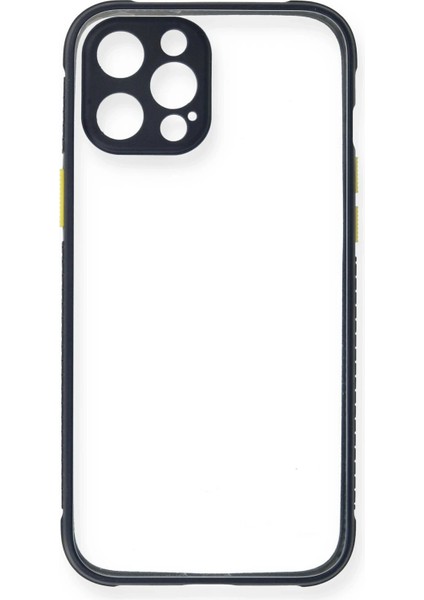 Newface iPhone 12 Kılıf Miami Şeffaf Silikon - Lacivert fiyatları