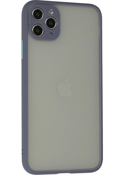 Newface iPhone 12 Pro Kılıf Montreal Silikon Kapak - Gri