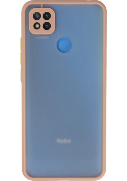 Newface Xiaomi Redmi 9c Kılıf Montreal Silikon Kapak - Pembe