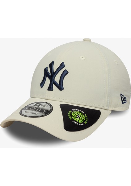 New York Yankees Recycled Unisex Krem Şapka.-
