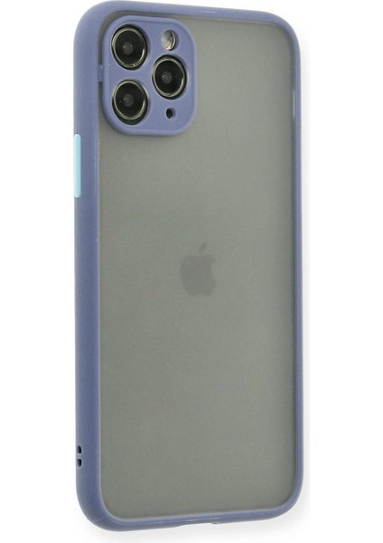 Newface iPhone 11 Pro Kılıf Montreal Silikon Kapak - Gri