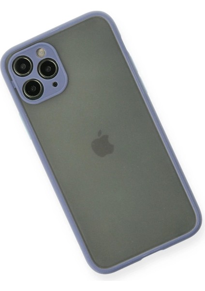 Newface iPhone 11 Pro Kılıf Montreal Silikon Kapak - Gri
