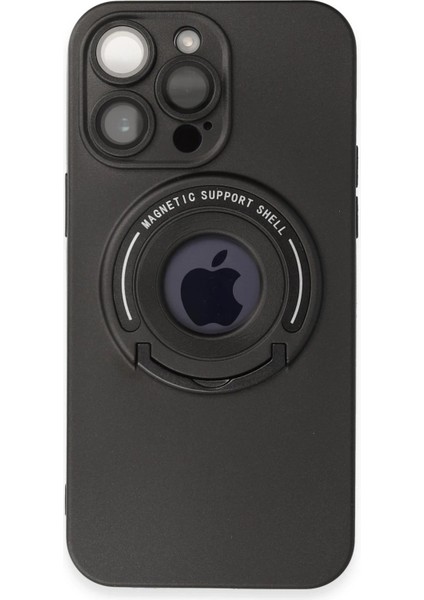 Newface iPhone 13 Pro Max Kılıf Lukka Magneticsafe Kapak - Siyah