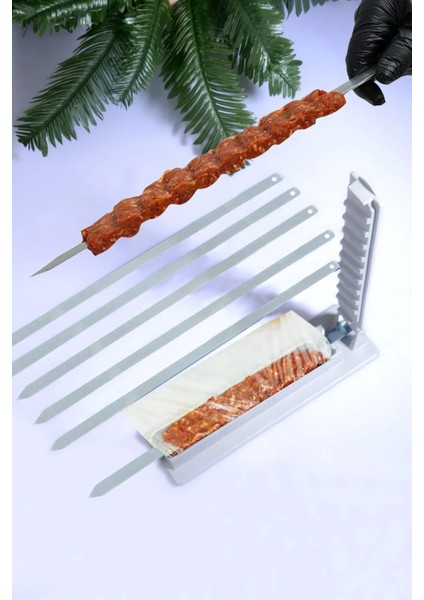 Kebapmatik Adana Urfa Kebap Kalıbı Aparatı Pratik Hızlı Kebap Yapma Aparatı