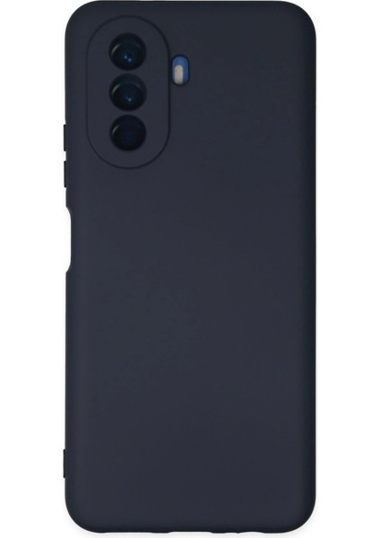 Newface Huawei Nova Y70 Kılıf Nano Içi Kadife Silikon - Lacivert