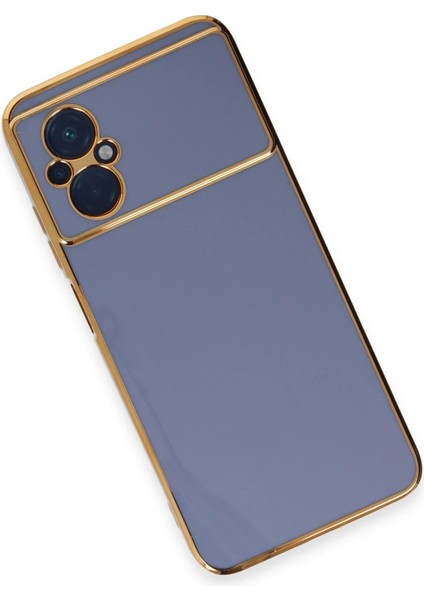 Newface Xiaomi Poco M5 Kılıf Volet Silikon - Mavi modelleri