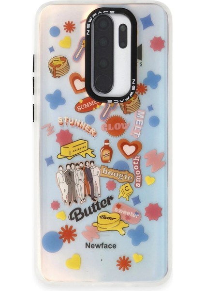 Newface Xiaomi Redmi Note 8 Pro Kılıf Estoril Desenli Kapak - Estoril - 16