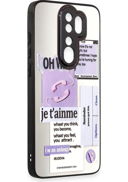Newface Xiaomi Redmi Note 8 Pro Kılıf Mirror Desenli Kapak - Mirror - 4