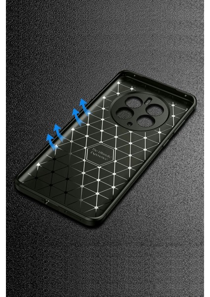 Newface Realme 12 Pro Plus Kılıf Auto Focus Karbon Kapak - Siyah