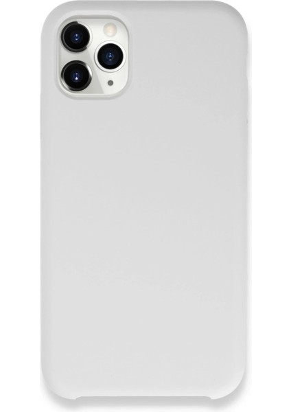 Newface iPhone 11 Pro Max Kılıf Lansman Legant Silikon - Beyaz