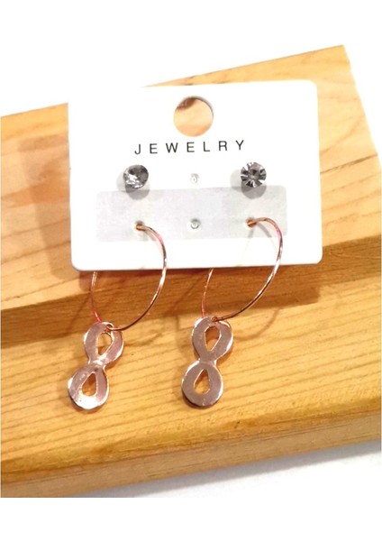 Figürlü Lüks Kararmaz Küpe