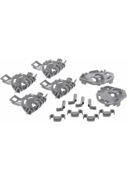 Bosch SGS59T02EU SGS09T02EU SGV09S03 ile Uyumlu Bulaşık Makinesi Katlanır Tabaklık Klips Seti