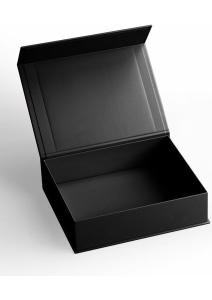 4'lü Mıknatıslı Mukavva Hediye Kutusu SIYAH-30X20X7 cm fiyatları