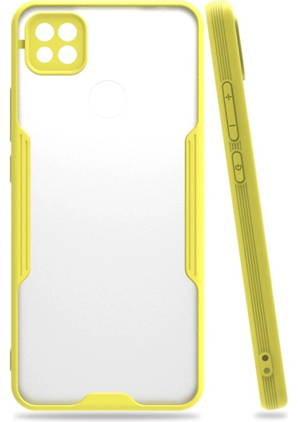 Newface Xiaomi Redmi 9c Kılıf Platin Silikon - Sarı