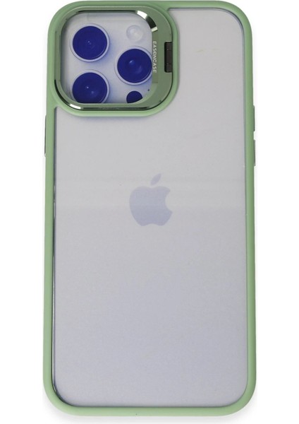 Joko iPhone 14 Pro Max Kılıf Roblox Lens Standlı Kapak - Yeşil