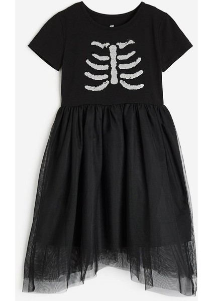 Siyah Wednesday Elbisesi fiyatları