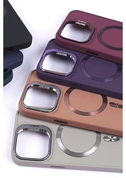 Joko iPhone 14 Pro Max Royce Magsafe Kapak - Derin Mor