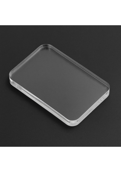 1 Adet Şeffaf Mühür/Damga Bloğu (60mm*95mm) modelleri