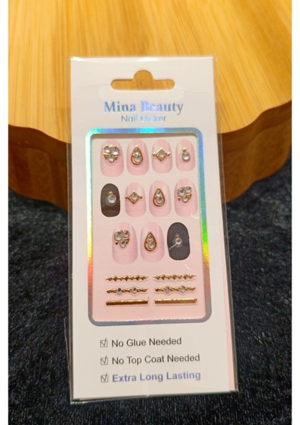 Lüks Figürlü Nail Sticker