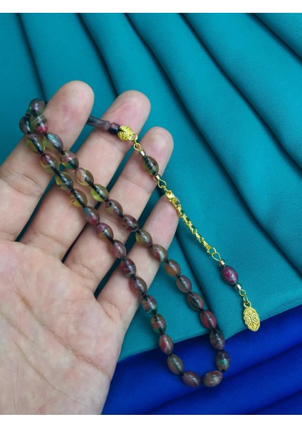 Sıkma Kehribar Özel Hamur Tesbih 4x7 mm Beyzi Kesim Altın Rodajlı Püskül Efe Boy modelleri