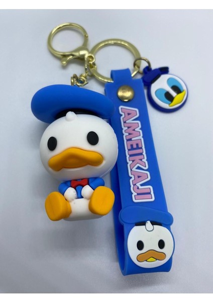 Elite Duffy Duck 3 Boyutlu Anahtarlık /çanta Süsü 1 Adet