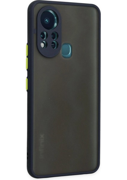 Newface Infinix Hot 11S Kılıf Montreal Silikon Kapak - Lacivert fiyatları