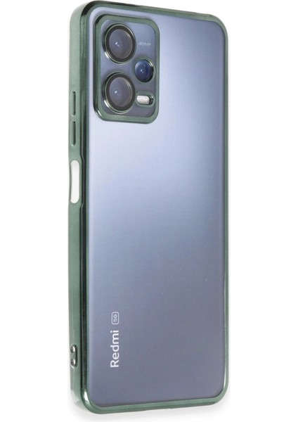 Newface Xiaomi Redmi Note 12 5g Kılıf Razer Lensli Silikon - Yeşil fiyatları