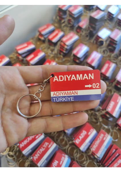 Elite Adıyaman 02 Memleket Anahtarlık 1 Adet
