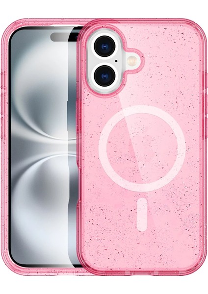 Joko Apple iPhone 16 Star Magsafe Kapak - Pembe