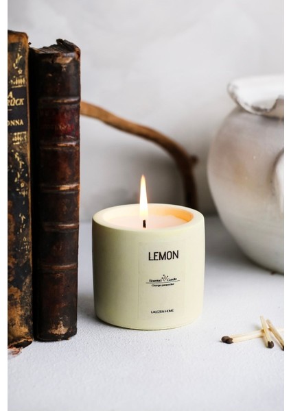 Elite Lemon Beton Mum 1 Adet
