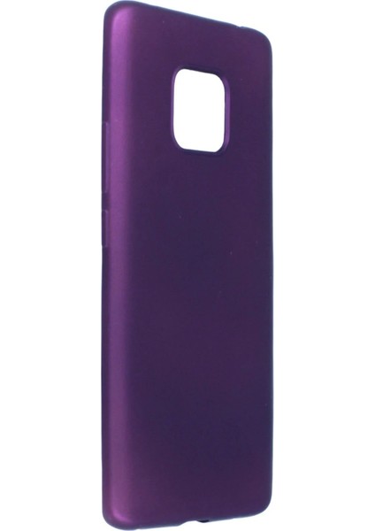 Newface Huawei Mate 20 Pro Kılıf First Silikon - Mürdüm