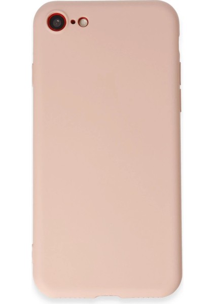 Newface iPhone 7 Kılıf First Silikon - Pudra