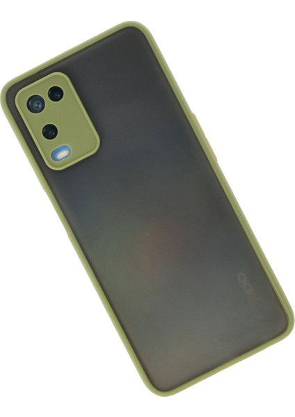 Newface Oppo A54 4g Kılıf Montreal Silikon Kapak - Açık Yeşil