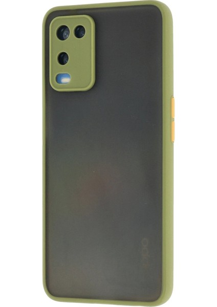 Newface Oppo A54 4g Kılıf Montreal Silikon Kapak - Açık Yeşil