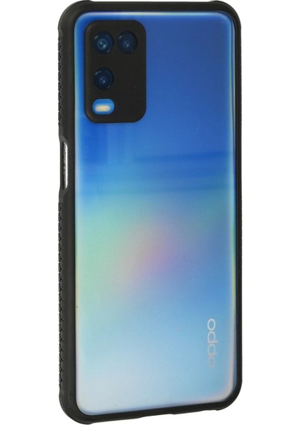 Newface Oppo A54 4g Kılıf Miami Şeffaf Silikon - Siyah modelleri