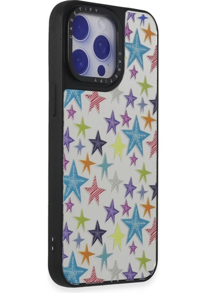 Newface iPhone 15 Pro Kılıf Mirror Desenli Kapak - Mirror - 18