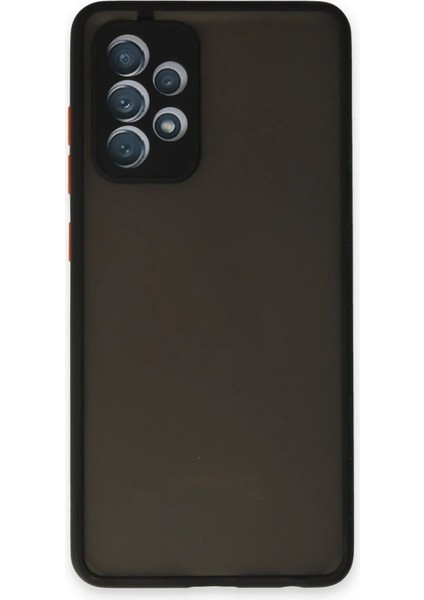 Newface Samsung Galaxy A32 Kılıf Montreal Silikon Kapak - Siyah