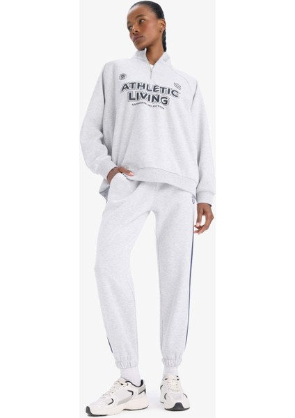 Standart Fit Baskılı Jogger Paça Standart Boy Eşofman ALTI D8100AX25SP fiyatları