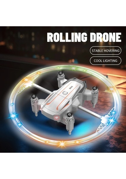 Katlanabilir Mini Bk2 Drone Optik Akışlı LED Işıklı Tek Tuş Kalkış Katlanabilir Tasarım Rc Uzaktan Kumandalı Drone fiyatları