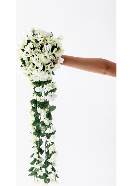 Elite Yapay Çiçek Sarkan Begonvil Çiçeği 75 cm 22 Dal 1 Adet