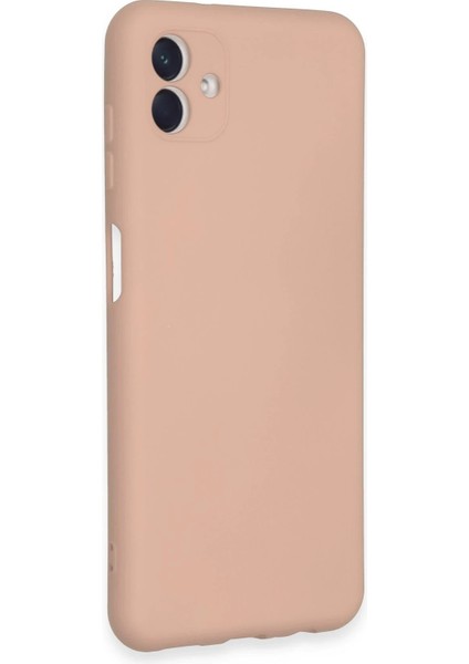 Newface Samsung Galaxy A04E Kılıf Nano Içi Kadife Silikon - Pudra fiyatları