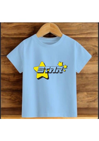 Çocukmavipamuklubaskilit-Shirt